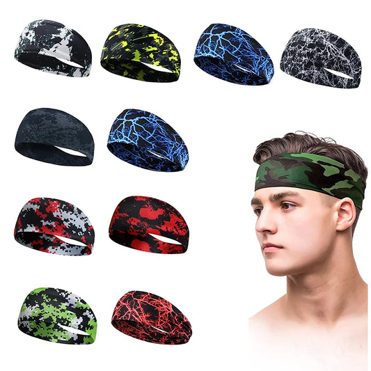 Color Print Sports Headband